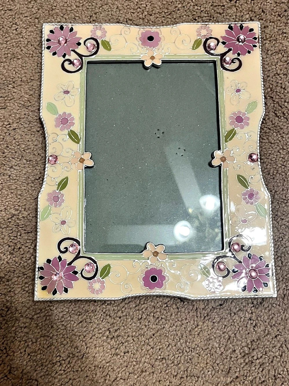 MCS Floral Decorative Picture Frame